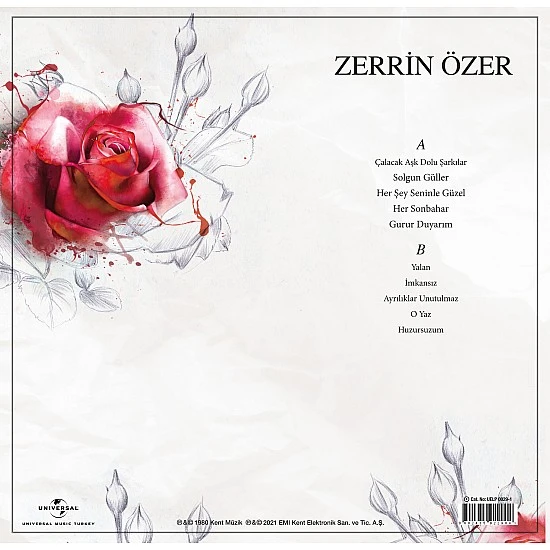 Zerrin Özer - Sevgiler Plak LP