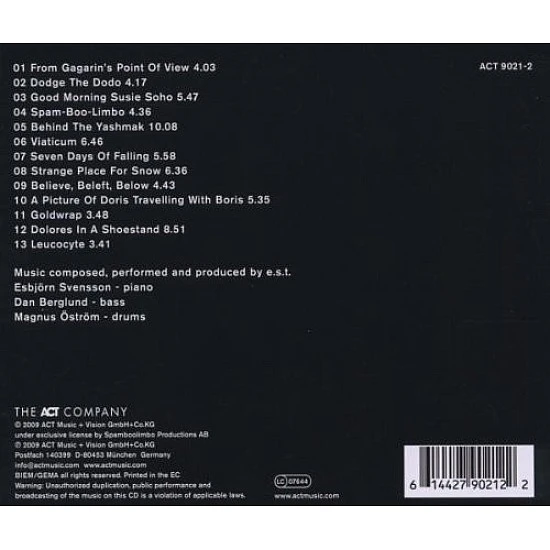 Esbjörn Svensson Trio - Retrospective - The Very Best Of E.S.T. CD