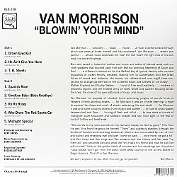 Van Morrison - Blowin' Your Mind! Plak LP