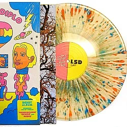 Labrinth, Sia & Diplo Present LSD - (Şeffaf Mavi- Turuncu Renkli) Plak LP