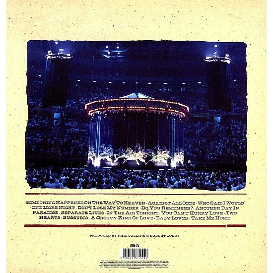 Phil Collins - Serious Hits Live Plak 2 LP