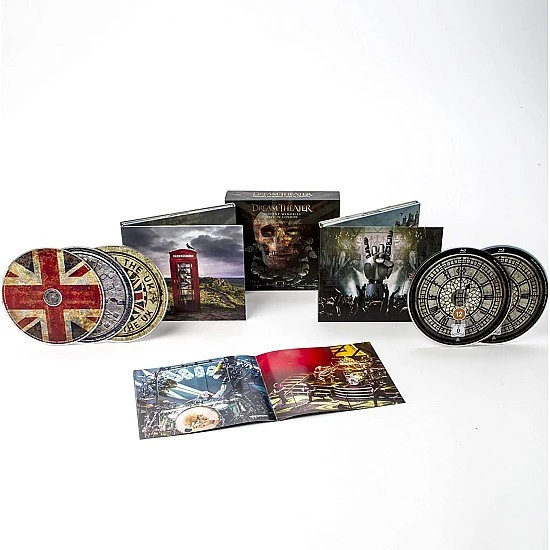 Dream Theater - Distant Memories Live In London 3 CD + 2 Bluray Disk Set
