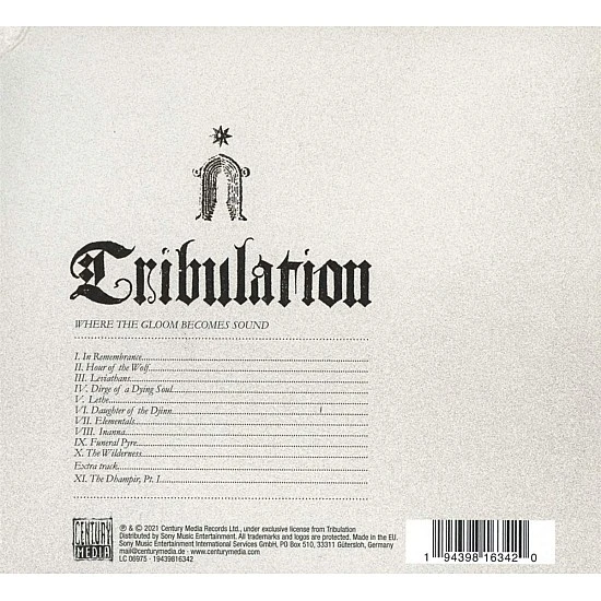 Tribulation - Where The Gloom Becomes Sound Limited Mediabook CD