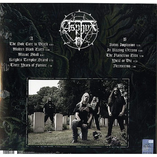 Asphyx - Necroceros Plak LP