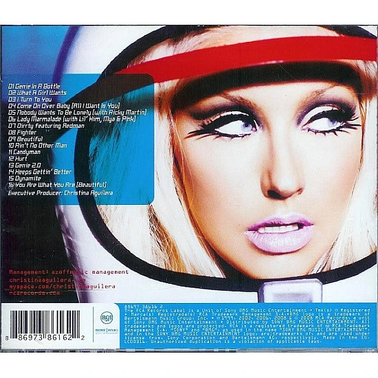 Christina Aguilera - Keeps Gettin' Better - A Decade Of Hits (Best of) CD