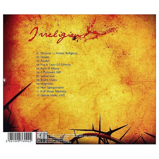 Moonspell - Irreligious CD