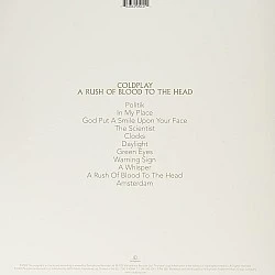 Coldplay - A Rush Of Blood To The Head Plak LP