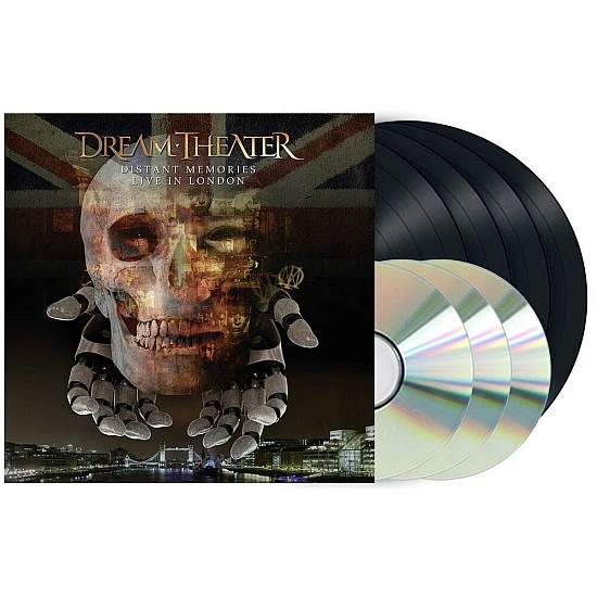 Dream Theater - Distant Memories - Live In London Plak 4 LP + 3 CD