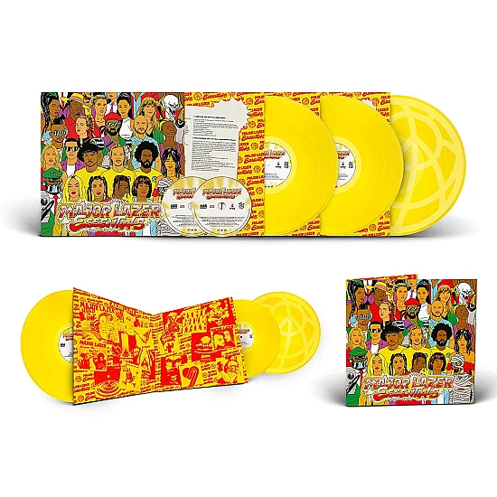 Major Lazer – Essentials Plak Sarı Renkli 3 LP + 2 CD