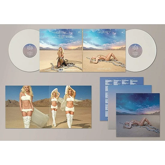 Britney Spears - Glory (2020 Deluxe) Beyaz Renkli Plak 2 LP