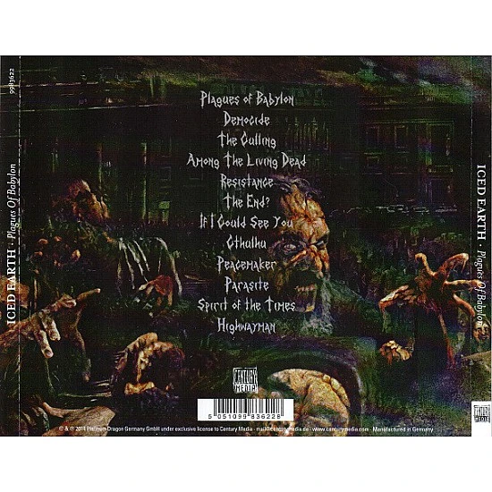 Iced Earth - Plagues Of Babylon CD