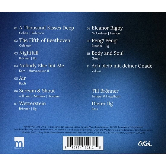 Till Brönner, Dieter Ilg - Nightfall CD