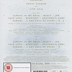 Coldplay ‎– Ghost Stories · Live 2014 Blu-ray + CD Disk