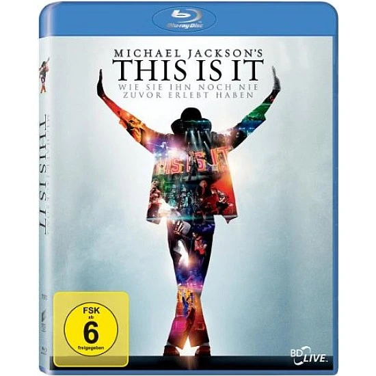 Michael Jackson ‎– This Is It Blu-ray Disk