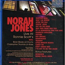 Norah Jones - Live At Ronnie Scott's Blu-ray Disk