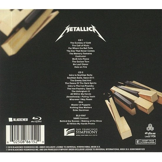Metallica - S&M 2 CD + Blu-ray