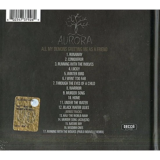 Aurora - All My Demons Greeting Me As A Friend CD