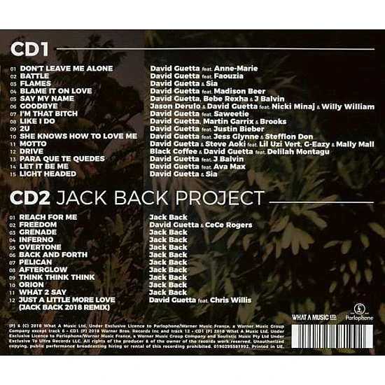 David Guetta - 7 Çift CD