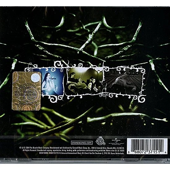 Evanescence ‎– Anywhere But Home CD + DVD (PAL)