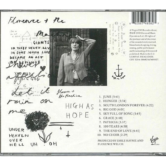 Florence + The Machine - High As Hope CD