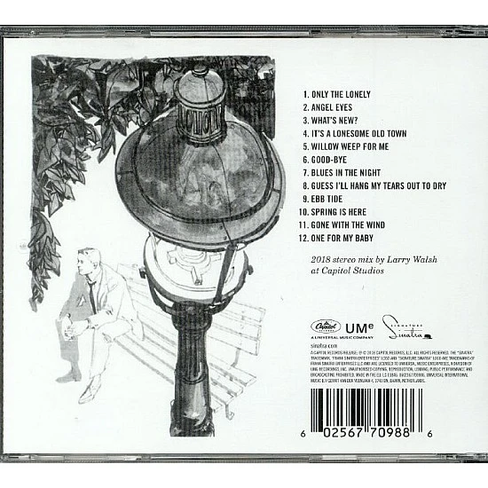 Frank Sinatra ‎– Sings For Only The Lonely CD