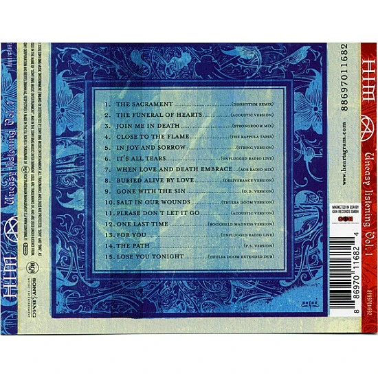 HIM ‎– Uneasy Listening Vol. 1 CD
