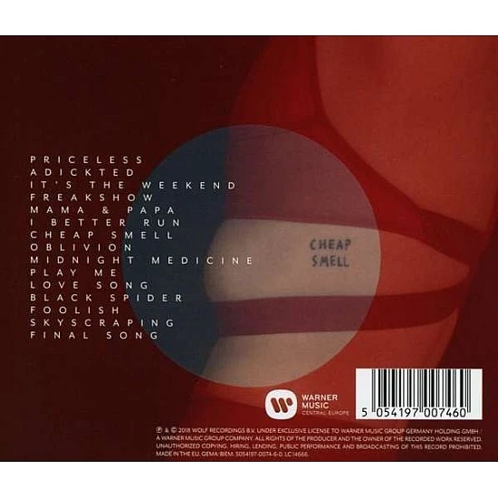 Kovacs ‎– Cheap Smell CD