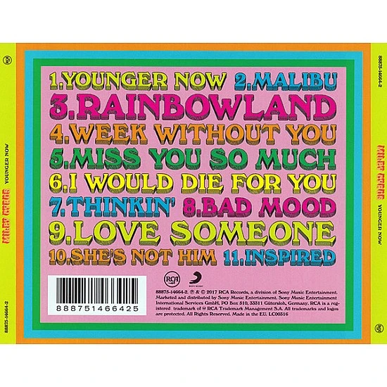 Miley Cyrus - Younger Now CD