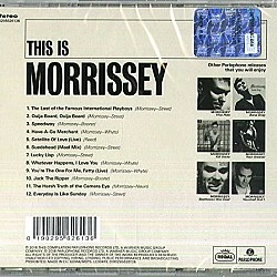 Morrissey - This Is Morrissey CD