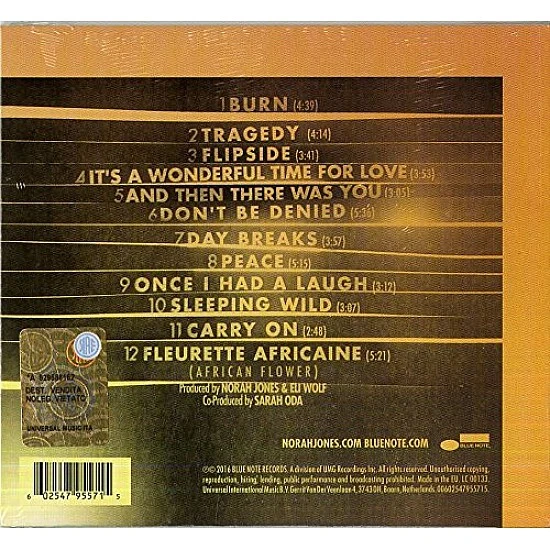 Norah Jones - Day Breaks CD
