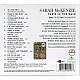 Sarah McKenzie - Paris In The Rain CD