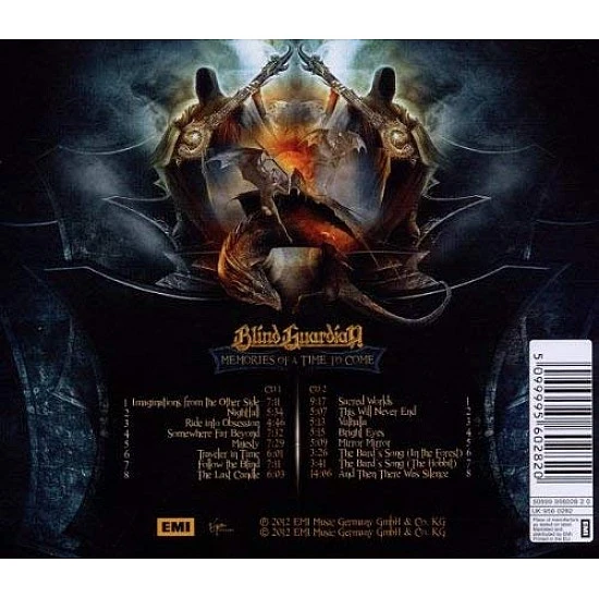 Blind Guardian ‎– Memories Of A Time To Come 2 CD 