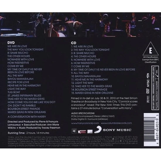 Harry Connick, Jr. - In Concert On Broadway CD +DVD
