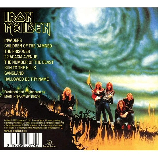 Iron Maiden ‎– The Number Of The Beast CD
