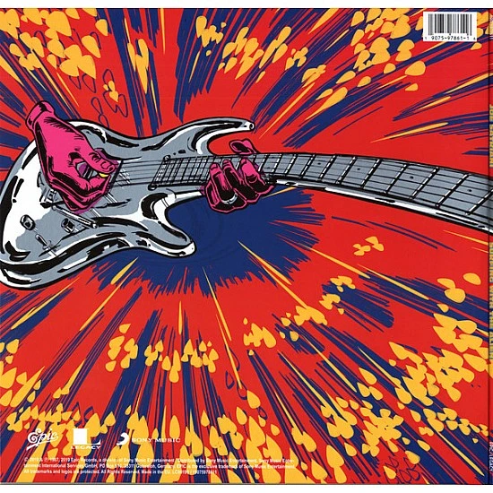 Joe Satriani ‎– Surfing With The Alien (Sarı - Kırmızı Renkli) Plak 2 LP