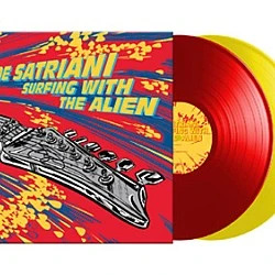 Joe Satriani ‎– Surfing With The Alien (Sarı - Kırmızı Renkli) Plak 2 LP