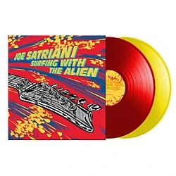 Joe Satriani ‎– Surfing With The Alien (Sarı - Kırmızı Renkli) Plak 2 LP