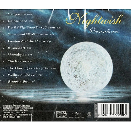 Nightwish ‎– Oceanborn CD