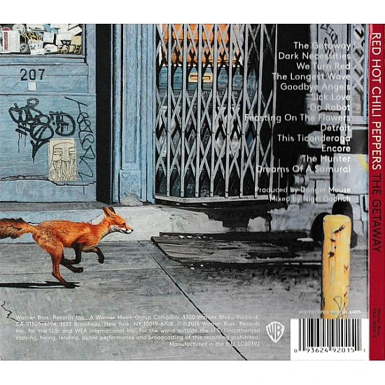 Red Hot Chili Peppers ‎– The Getaway CD