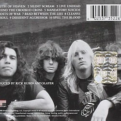 Slayer - South Of Heaven CD 