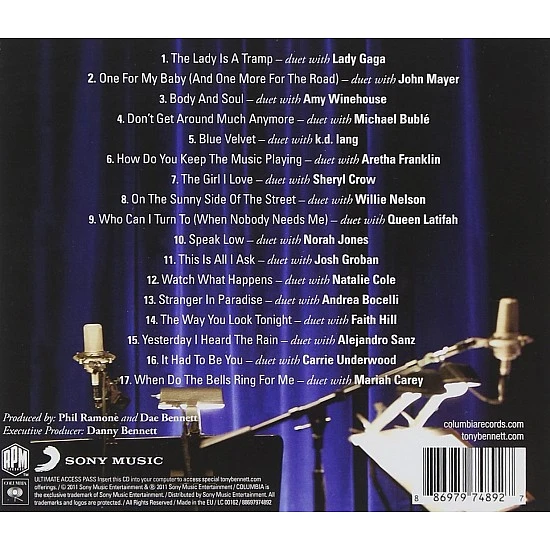 Tony Bennett - Duets II CD