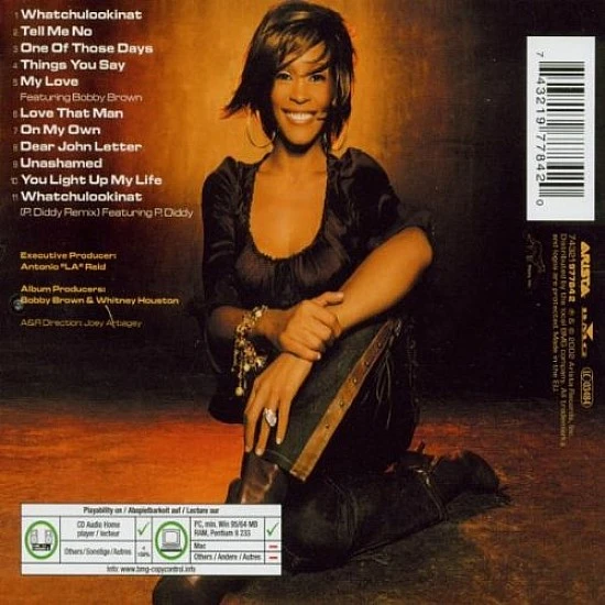 Whitney Houston - Just Whitney CD