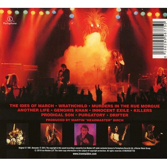 Iron Maiden - Killers CD