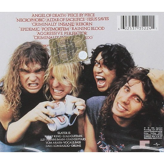 Slayer - Reign In Blood CD