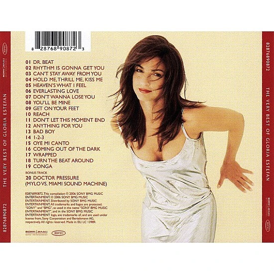 Gloria Estefan ‎– The Very Best of CD (+Bonus Track)