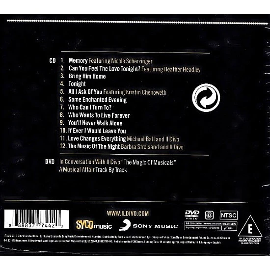 Il Divo - A Musical Affair CD + DVD
