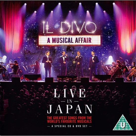 Il Divo ‎– A Musical Affair - Live In Japan CD + DVD