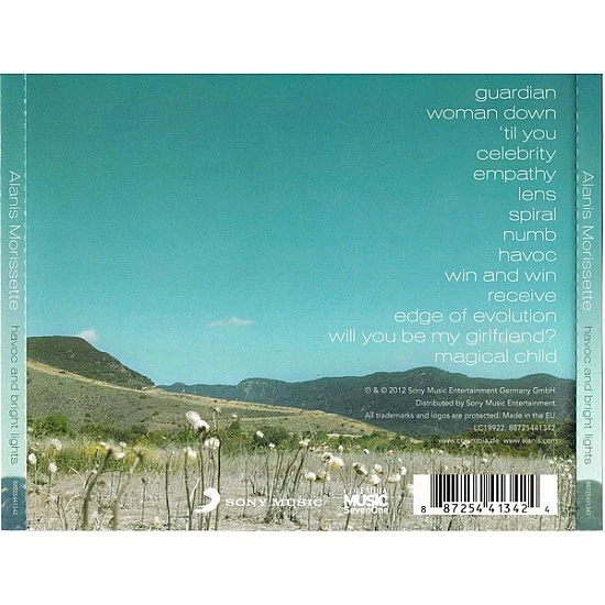 Alanis Morissette ‎– Havoc And Bright Lights CD