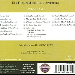 Ella Fitzgerald & Louis Armstrong ‎– Porgy & Bess CD