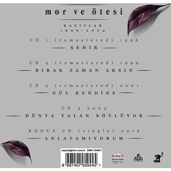 Mor ve Ötesi - Kayıtlar 1996-2004 5 CD Box Set